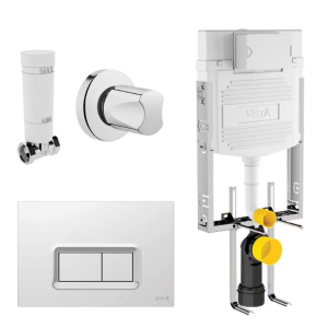 Vitra 700-1909 Gömme Rezervuar Seti , Parlak Krom