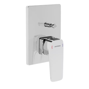 Artema Root Square Ankastre Banyo Bataryası Krom A42752 Krom