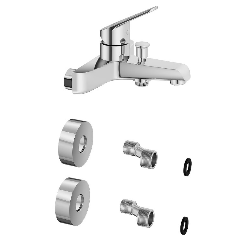 Artema Serenity A42913 Banyo Bataryası Krom - Görsel 3