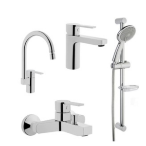 Artema Fold S Batarya Seti+Artema Samba 3f Sürgülü El Duş Takımı