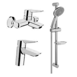 Artema Solid S A42440 Banyo + Lavabo Bataryası + Artema Samba 3f Sürgülü Duş Takımı