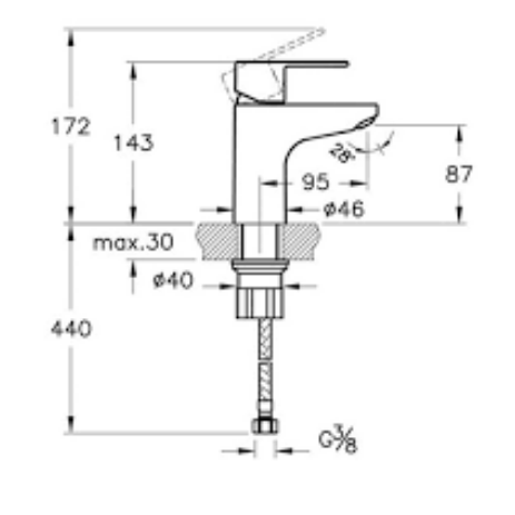 Artema Win S Lavabo Bataryası A41177 - Görsel 2